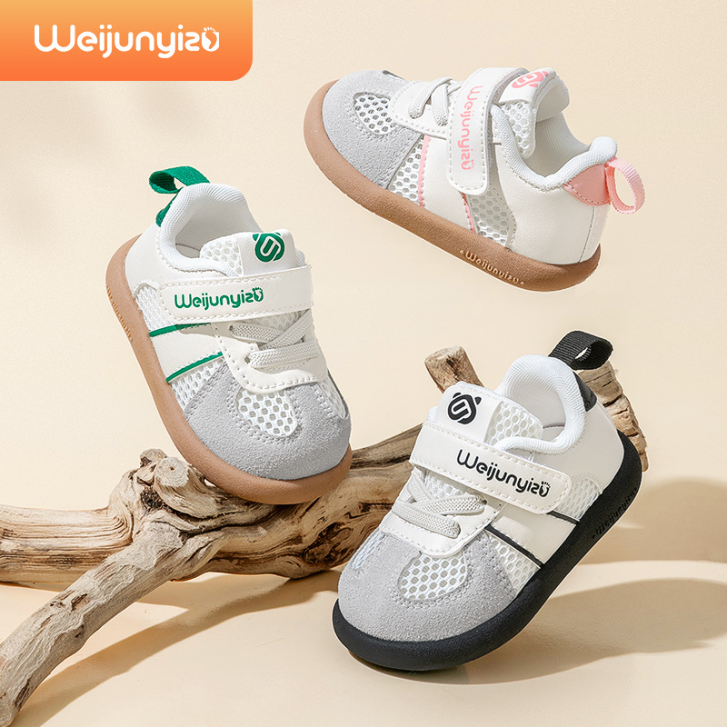 2025 New Baby Sandals Toddler Shoes Summer Non-Slip Soft Sole Baby Shoes Breathable Boys and Girls Casual Baby Shoes