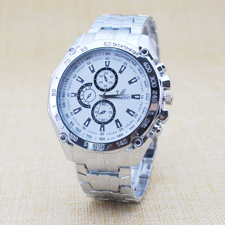 Steel band watches ORLANDO hot new atmospheric fashion men's watches manufacturers wholesale