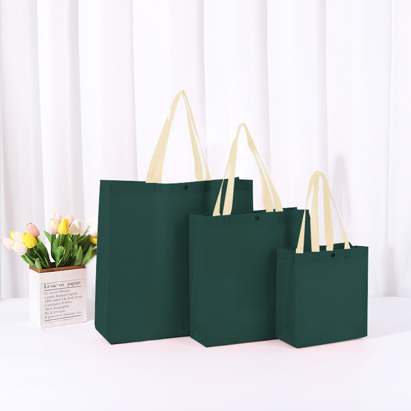 Picture of Customized Non-Woven Fabric Tote Bags for Women's Clothing Stores, Small Batch Logo Printing, Eco-Friendly Non-Woven Bags