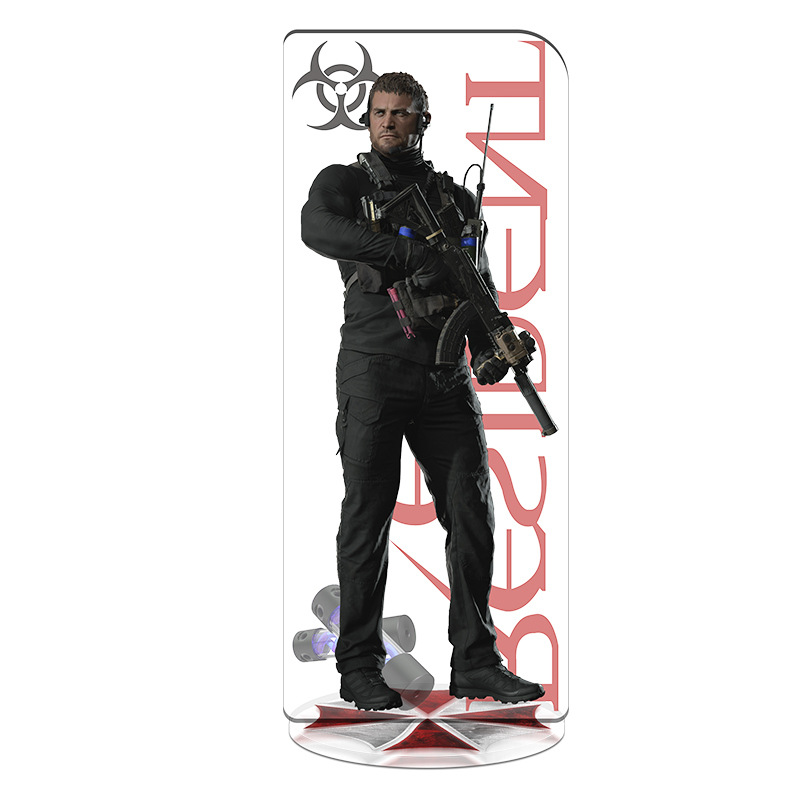 Picture of Seamless Laminated CNC Carved biochemical crisis Evil Spirit Castle Fans Game Surrounding Acrylic Quality Brand