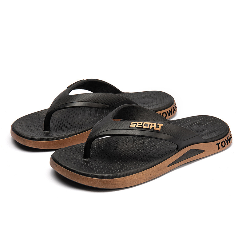 Picture of New minimalist flip-flops men's outer wear non-slip outdoor leisure flip-flops men's beach fashion sandals wholesale