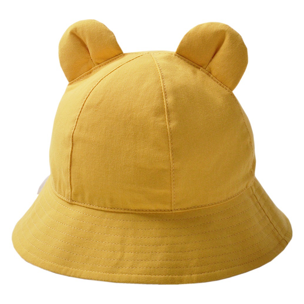 Picture of moinmlon spring and summer Korean children's sunshade basin hat cute ears baby sun hat baby cotton cloth hat