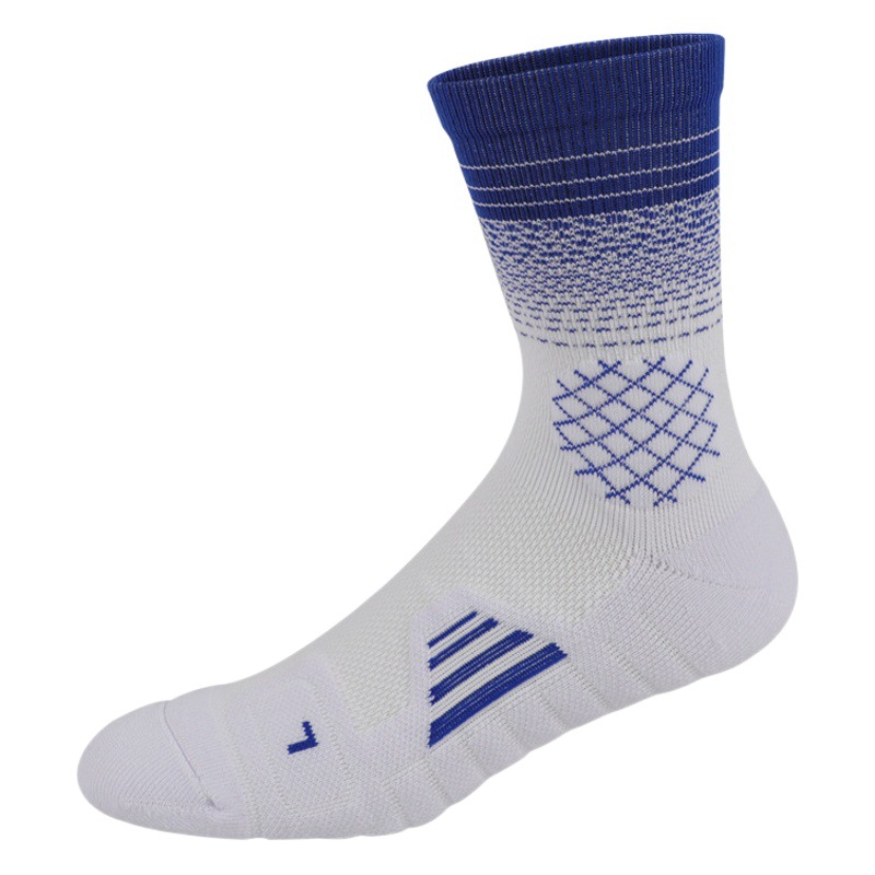 Basketball Socks Men's Sports Socks Outdoor Mid-tube Socks Thickened Towel Bottom Sweat Absorbing Breathable Tennis Running Fitness Socks