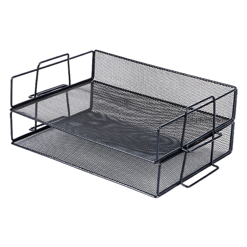 Amazon Removable Multi-layer Metal File Frame File Frame File Data Hollow Overlay Desktop File Frame Iron