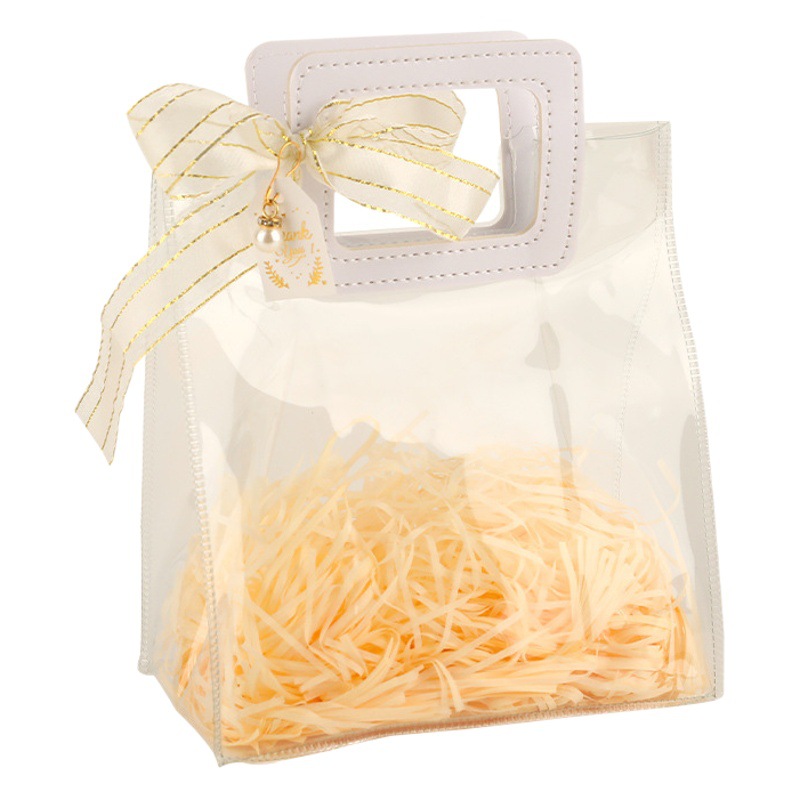pvc transparent handbag wedding candy gift Mother's Day gift box Wholesale gift gift ins style small gift bag