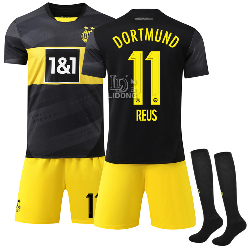 2425 Doter Inn Football Uniforms New Bumblebee No. 27 Adyier 11 Royis Jersey Factory Bulk Goods