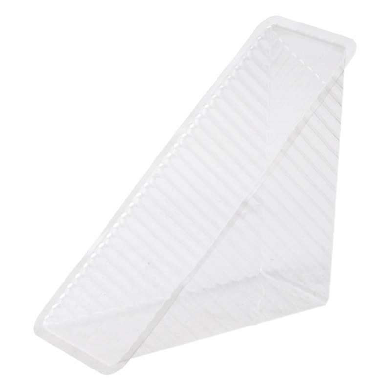 Sandwich Packaging Pad Disposable Easy Tear Sandwich Transparent Pad Triangle Cake Baking Bread Packaging Inner Pad