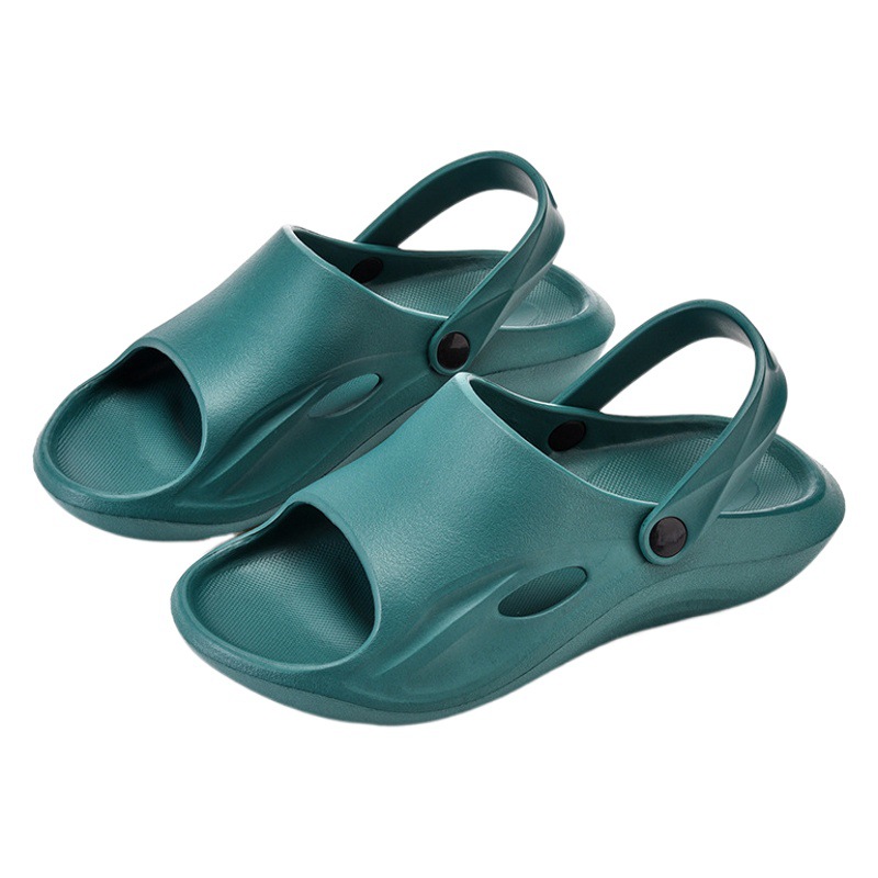 2025 Slippers for Men Can Be Worn While Driving, Summer Outer Wear Sandals, Wholesale Arch Cross-Border Sandals with Heel Slippers