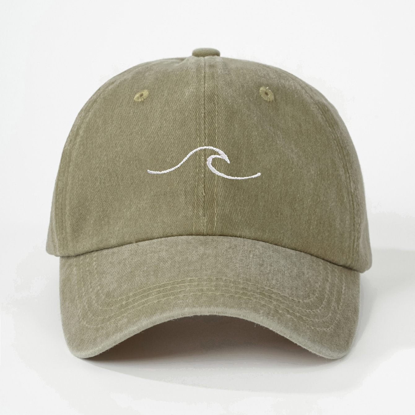 Picture of Spring and Summer Embroidered Corrugated Baseball Cap for Men and Women Outdoor Sunscreen Baseball Cap Hat Suitable for Outdoor Sports Sunshade