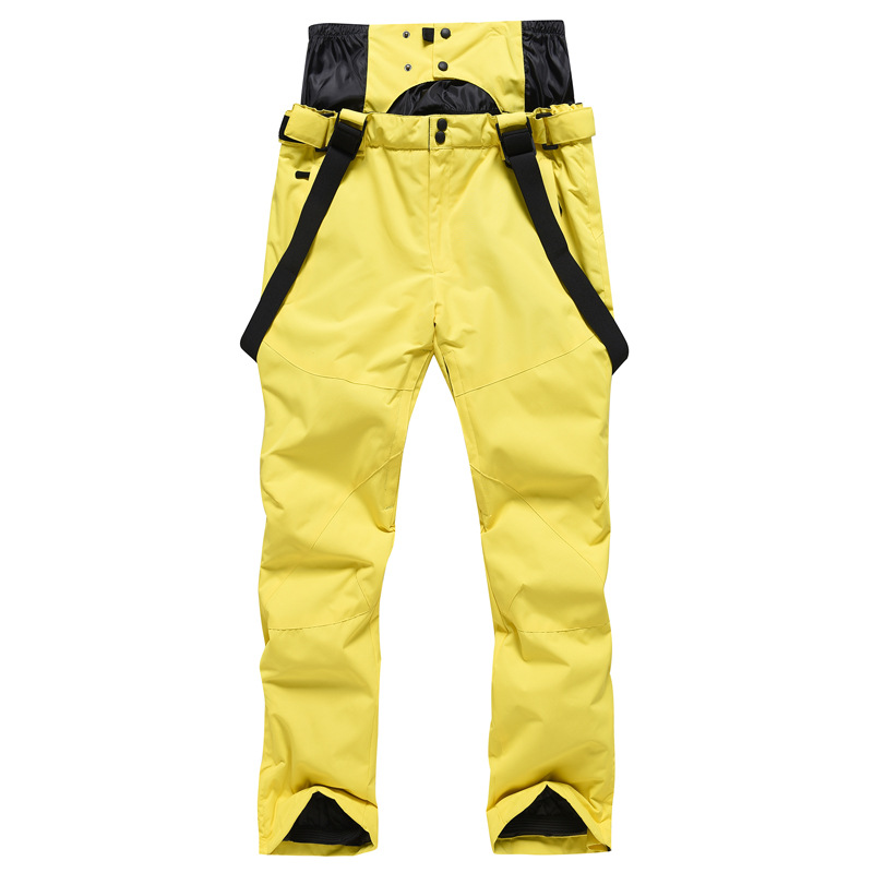 Picture of 2022 new ski pants men's and women's plus size warm veneer double waterproof windproof pants e-commerce support a generation of hair