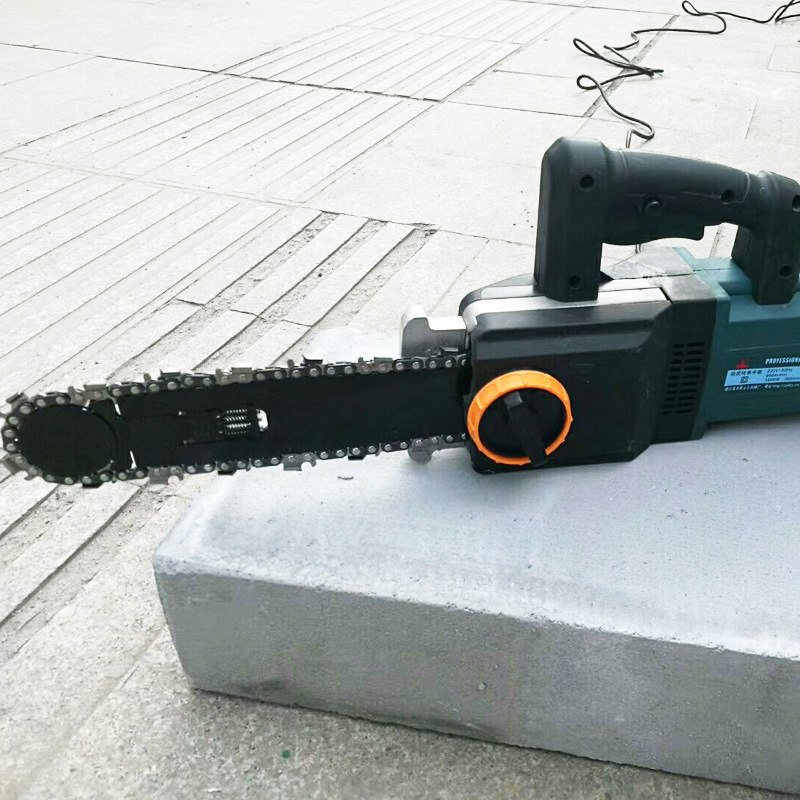 Construction Portable Diamond Chain Saw Electric Coal Cutting Machine Electric Diamond Concrete Handheld Chain Saw Cutting