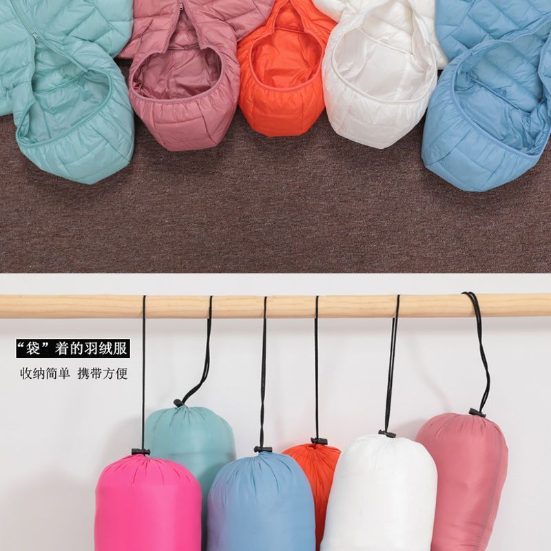 Picture of Light Down Cotton-padded Jacket Women's Short Hooded 2023 Fall/Winter New Slim Fit plus size Thin Women's Light Coat genuine goods