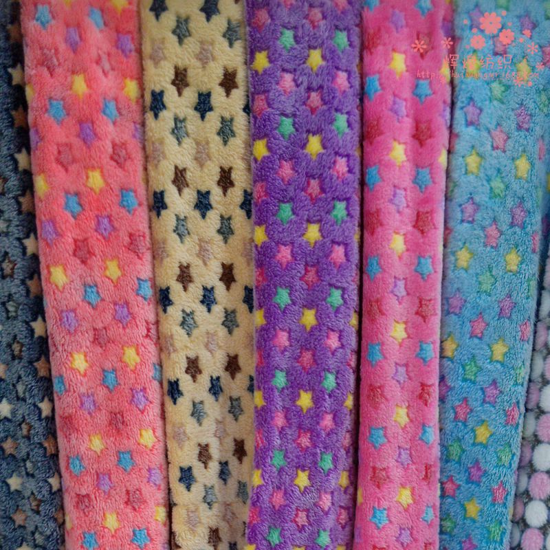Spot supply of new single and double-sided printing flannel flannel flannel fabric fabric