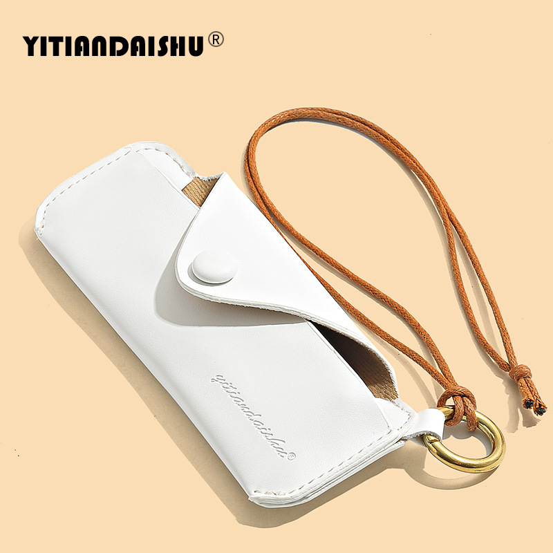 Picture of Cross-Border Trendy Products Supply Portable Glasses Shoulder Bag Mirror Case Sunglasses Case New Glasses Case Glasses Bag Protection Halter