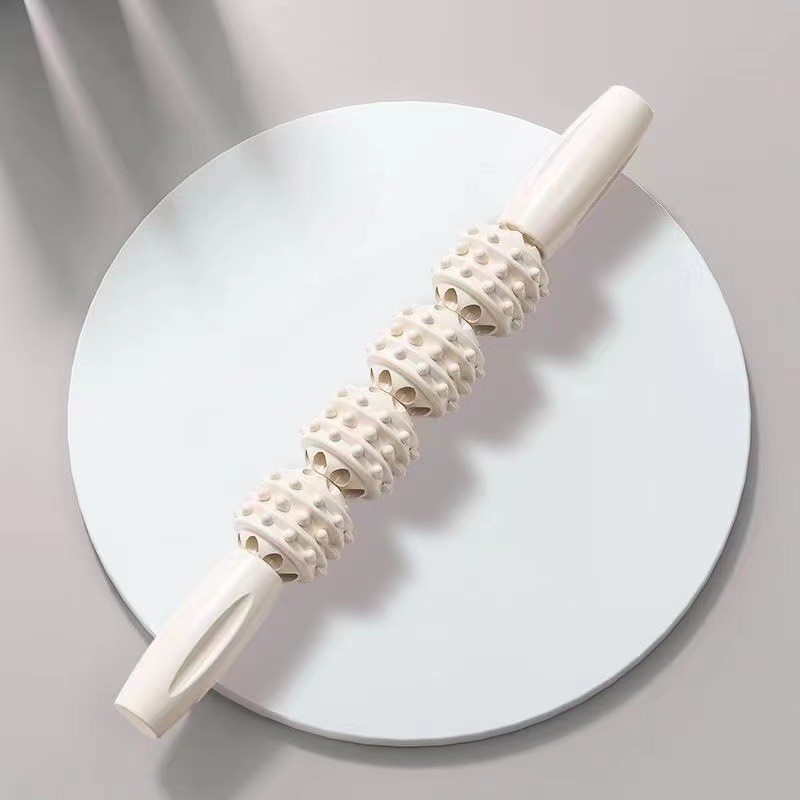 Picture of Massage Stick, Mace, Roller, Fitness Fascia Stick, Leg Muscle Relaxation Roller, Calf Yoga Stretching