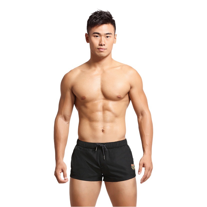 seobean New Men's Narrated Men's Sports Pants Polyester Comfortable Shorts Home Sports