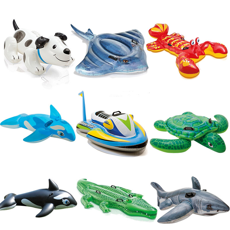 Picture of INTEX water Mount children adult water swimming Mount riding swimming ring water animal modeling toy