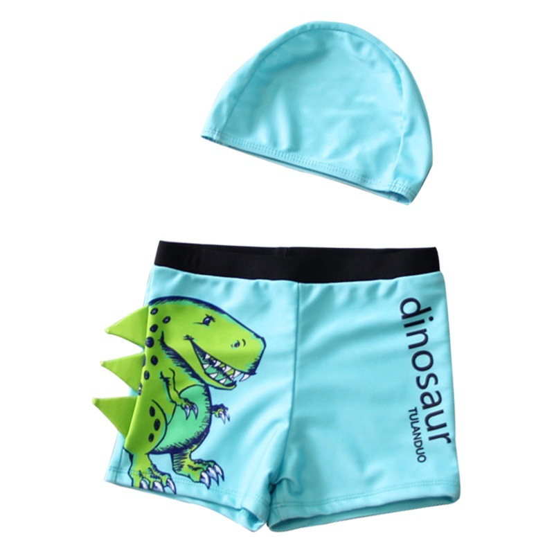 Children's Swimming Trunks Boy's Swimsuit Cute Cartoon Bong Toddler Baby Swimsuit Big Boy Korean Hot Spring
