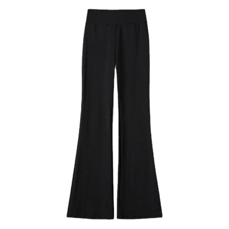 Micro Shark Pants Women's Outer Wear Spring and Autumn New Micro-flared Pants Casual Pants Women's Hip-lifting and Belly-tucking Tall Pants Women