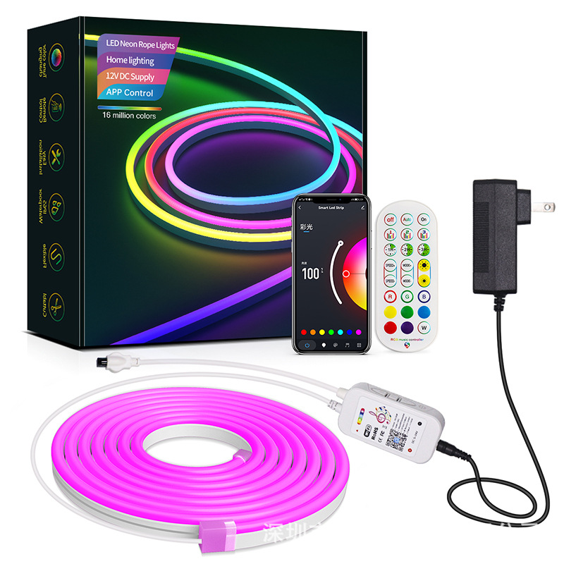 Picture of Cross-border hot-selling DIY colorful LED neon light graffiti WiFi Bluetooth light neon light