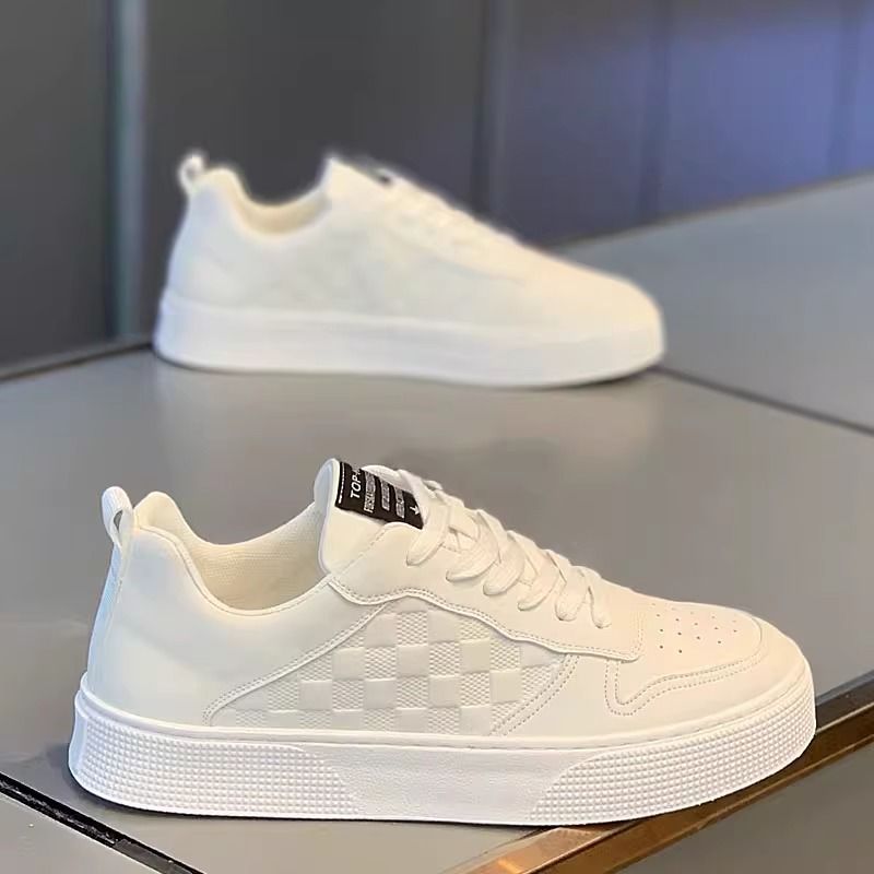 Panda color men's shoes summer breathable live board shoes men's casual leather shoes men's white shoes tide shoes men's wholesale