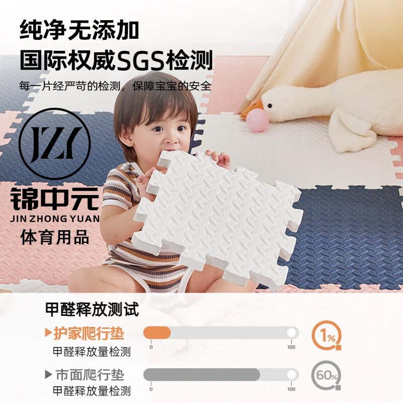 Picture of Wholesale Thickened Foam Floor Mat Splicing Crawling Mat Floor Paving Baby Tatami Floor Mat Children Anti-fall Climbing Mat