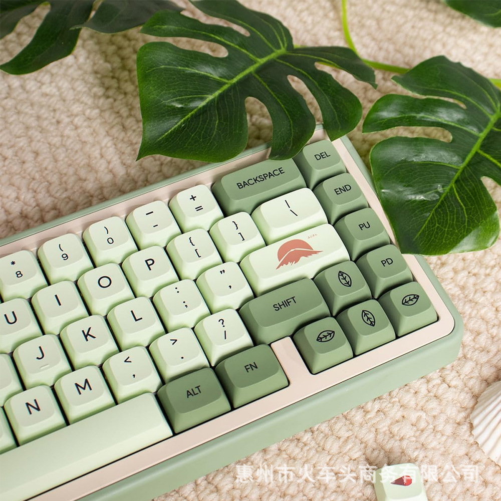 Picture of Matcha Arabic Korean Thai Japanese phonetic sublimation small full set of boxed XDA key cap cross-border hot sale