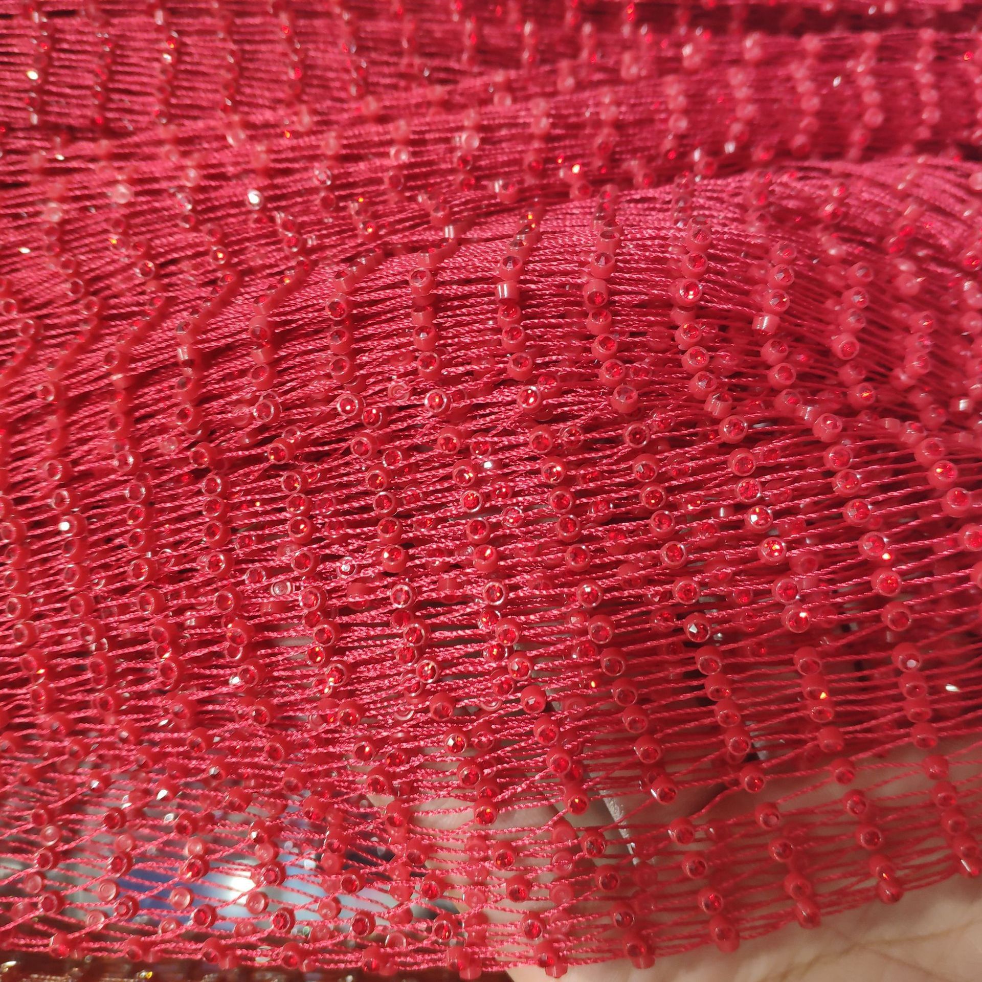 36 37 elastic fishing net drill 3MM No. 8 line drill stretchable drill gauze net flash drill turban shoes accessories