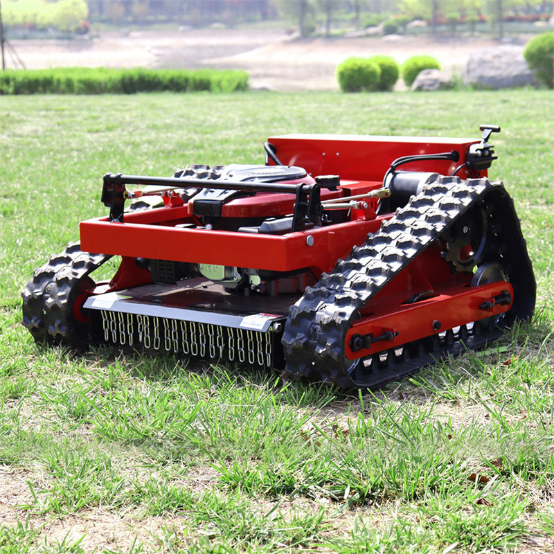 Manufacturers supply crawler mower convenient and flexible lawn mower for orchard crops in stock