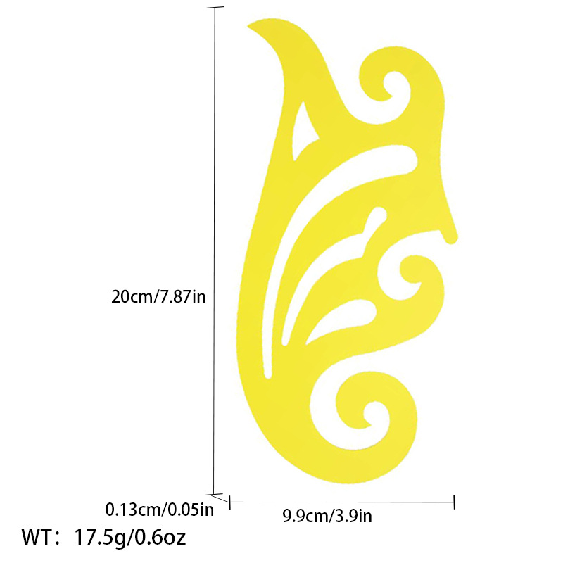 Picture of Pattern printing ruler clothing scale pattern making clothing curve cutting sewing tool multi-functional pattern printing ruler