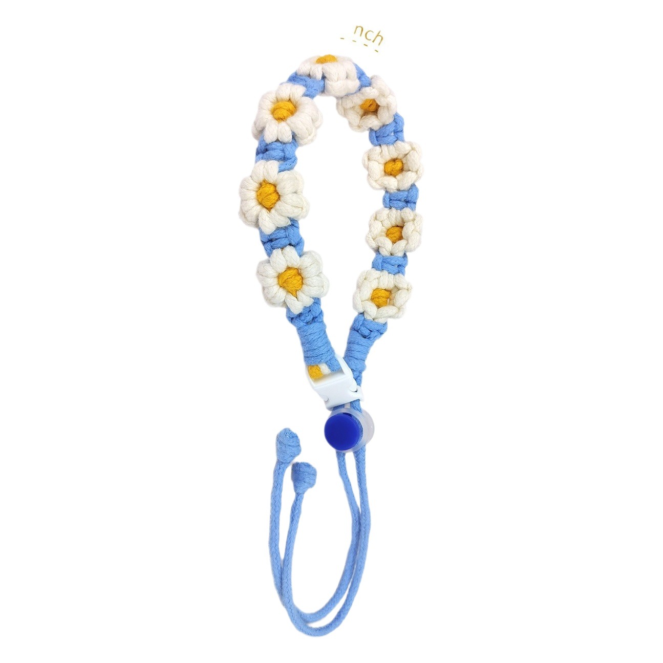 Non-Legacy Hand-Woven Sports Water Cup Portable Belt High-Level Daisy Portable Water Cup Packing Portable Rope