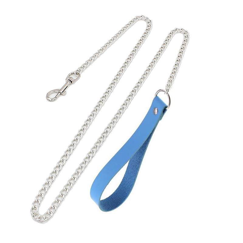 Picture of European and American Exaggerated Adult Sex Products Rivet Collar Flirting Necklace Neck Neck Set Dog Slave Special Traction Rope Set