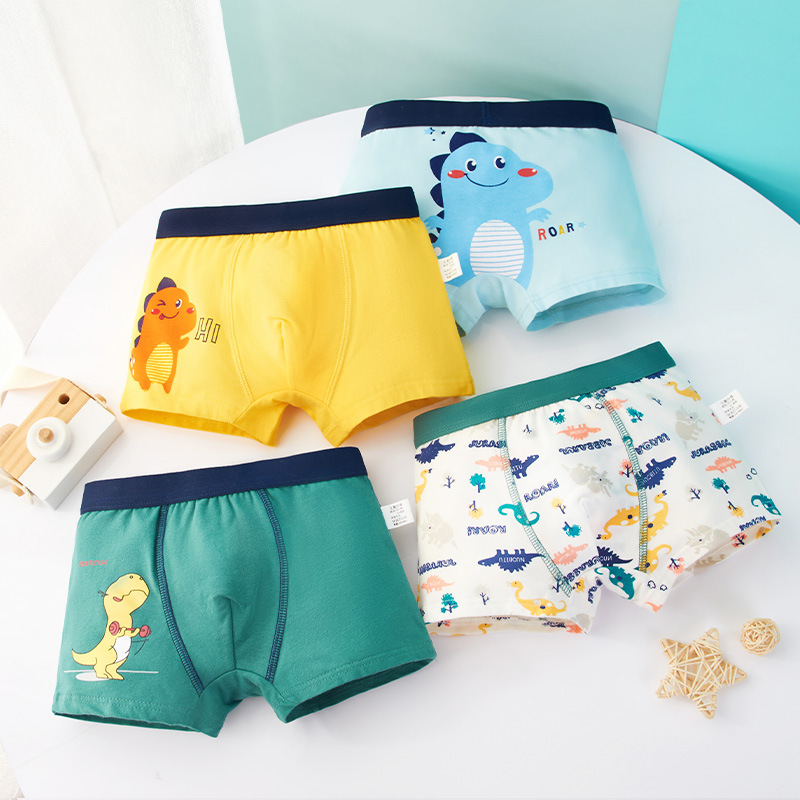 Picture of Children's Underwear Boys' Boxer Shorts Boys' Baby Children's Underwear Underwear for Middle and Old Children and Primary School Students