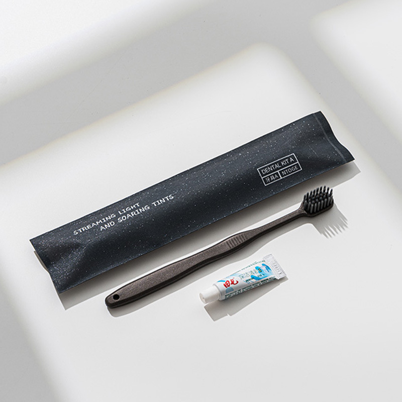 Picture of Hotel Special Hotel Toiletries Set Comb Disposable Toothbrush with Toothpaste Soft Hair Homestay Wholesale Customization