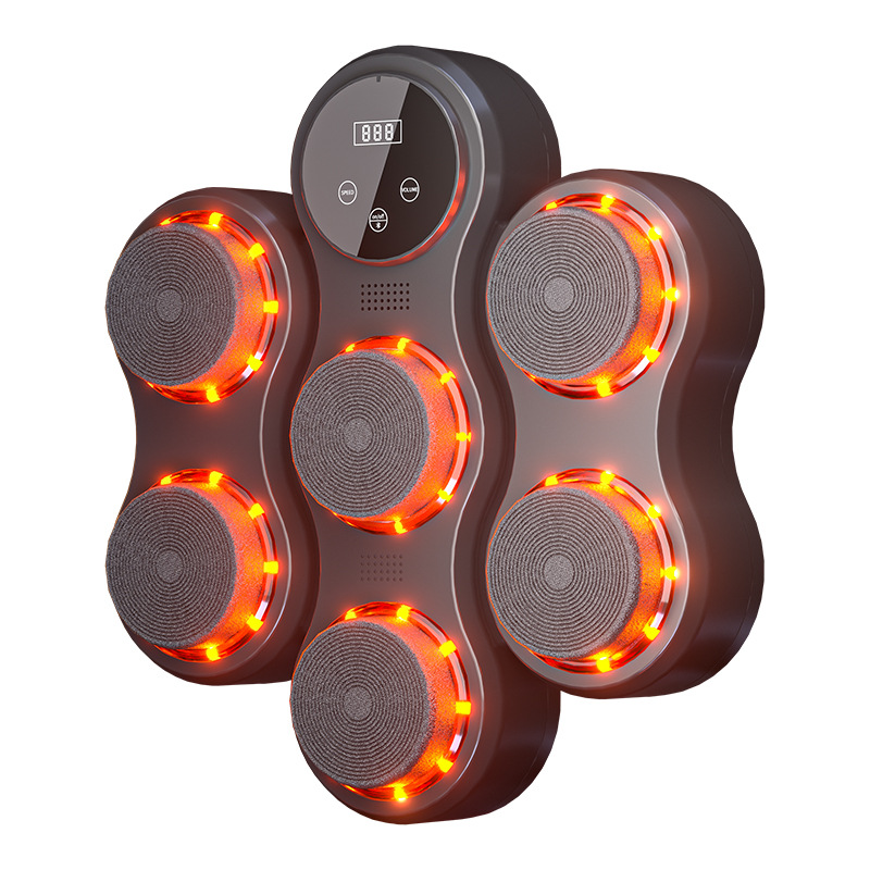 Picture of Music Boxing Machine Smart Home Adult Fitness Electronic Wall Target Male Boxing Children Adjustable Response Training Equipment