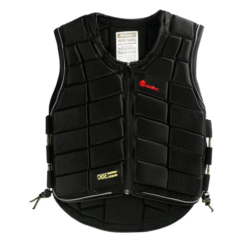Equestrian Armor Riding Safety Protective Vest White Label White Card Harness Equestrian Supplies Factory 8108015