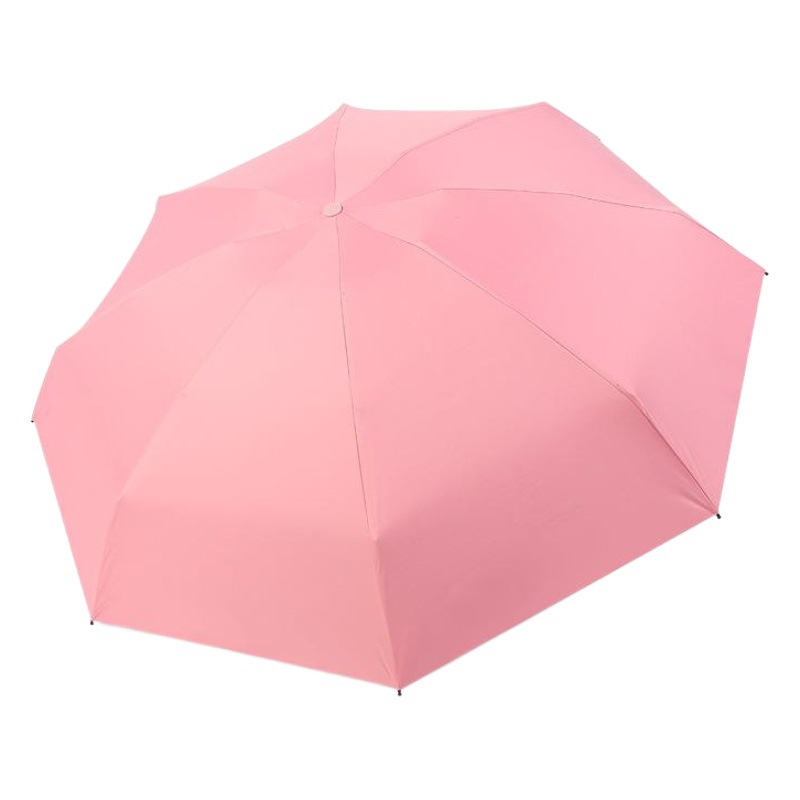 Picture of A large number of wholesale five fold umbrella ultra light mini umbrella dual-use folding umbrella women sunscreen sun umbrella customized advertising