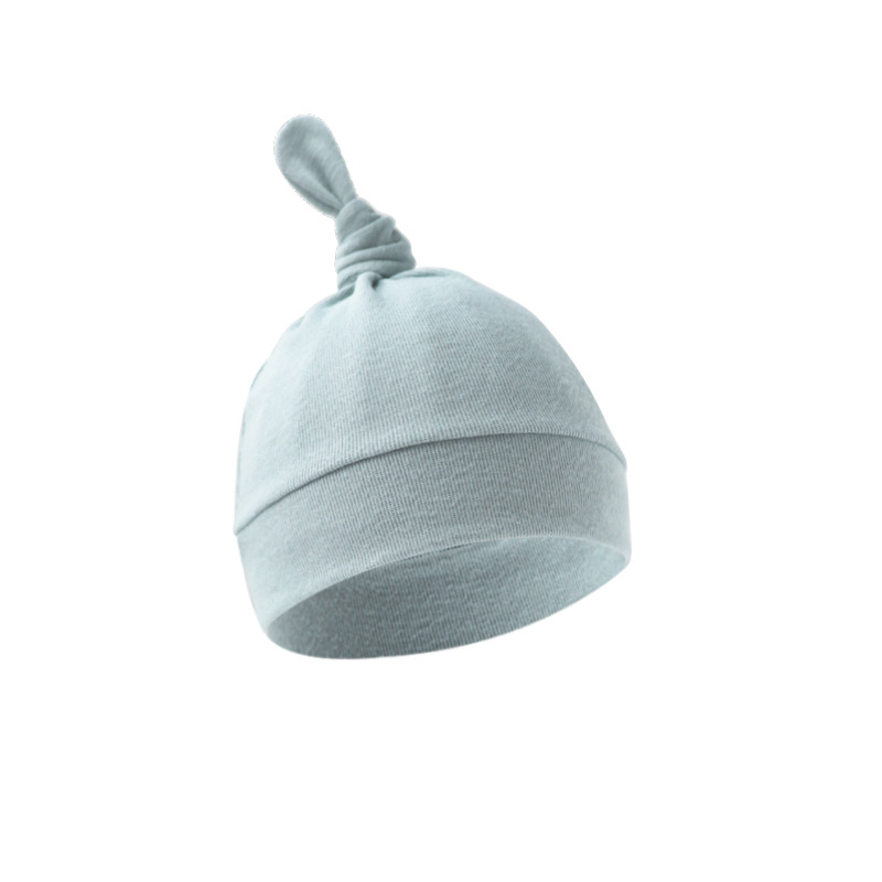 Picture of 2023 foreign trade baby pacifier hat single layer baby chirp hat baby tail hat children pullover hat
