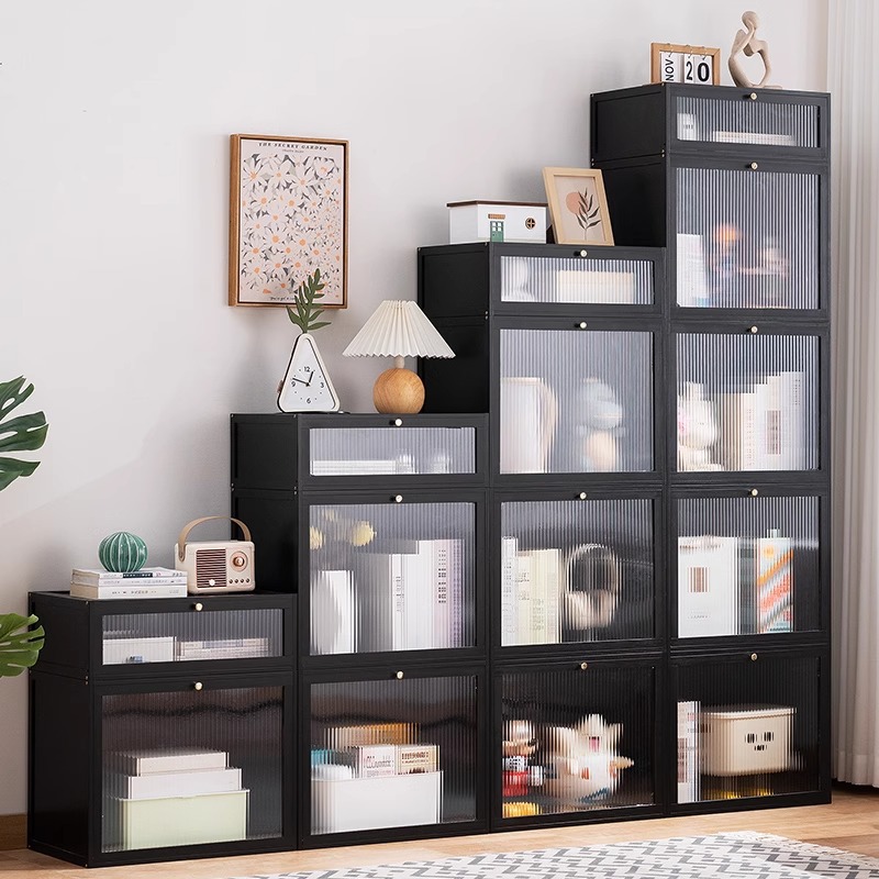 Simple Bookshelf Floor Bookcase Children's Reading Area Picture Book Rack Wall Storage Rack Living Room Household Storage Rack