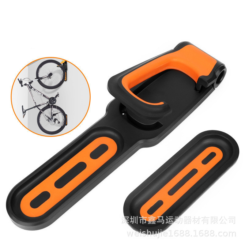 Cross-border outdoor sports folding children's bicycle road mountain bike display rack bicycle wall hook