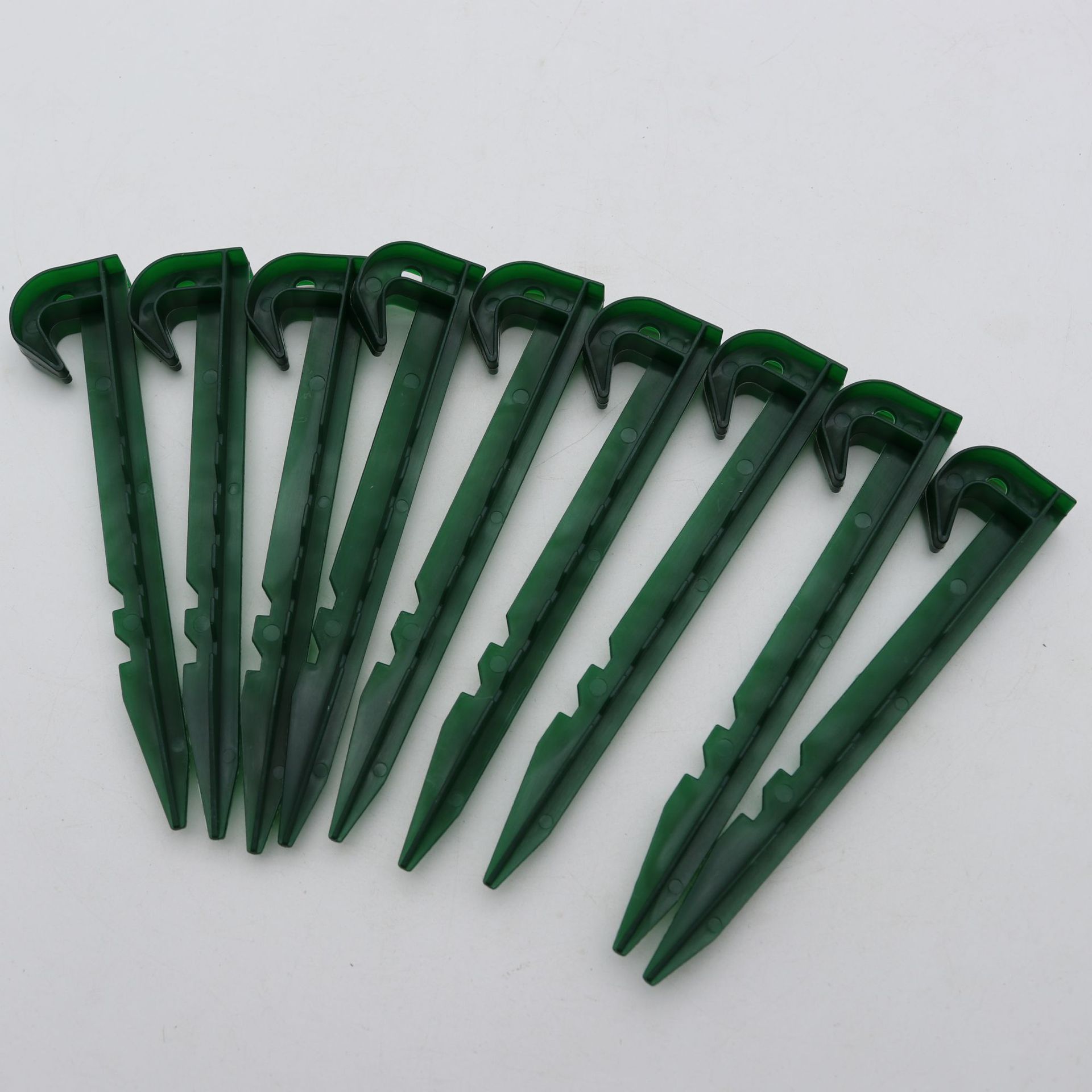 Plastic Ground Nails Camping Tent Nails Garden Nails Plastic Film Fixed Nails Garden Hooks Garden Pegs