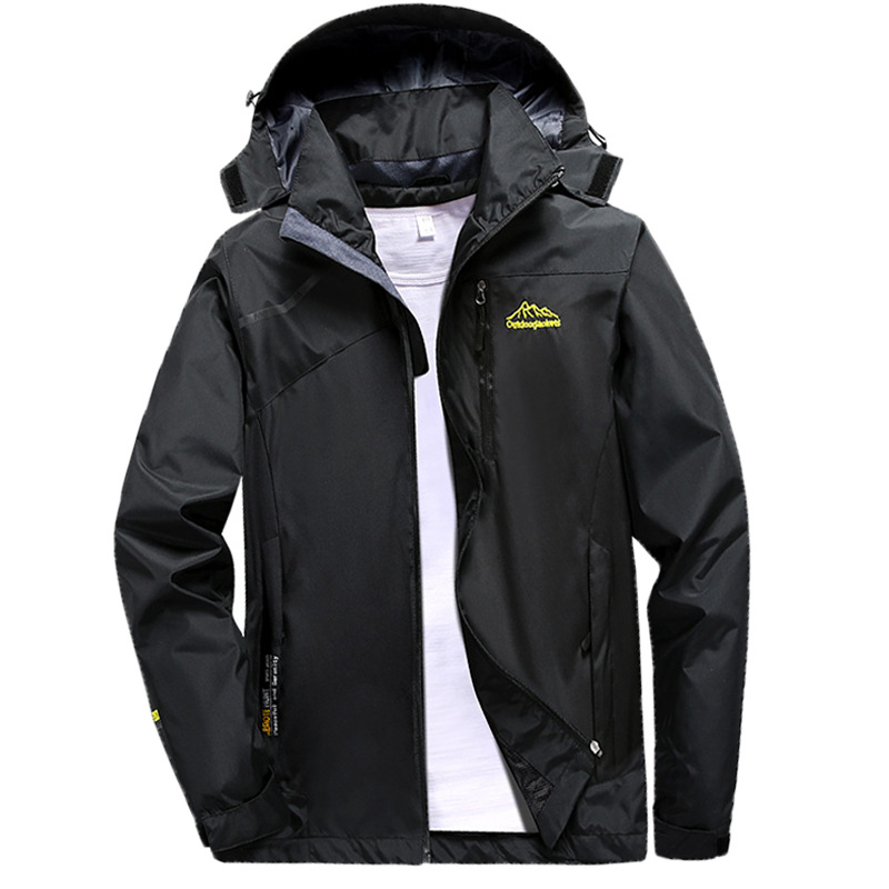 2022 cross-border supply Amazon hot charge clothing outdoor polyester detachable couple casual coat overalls