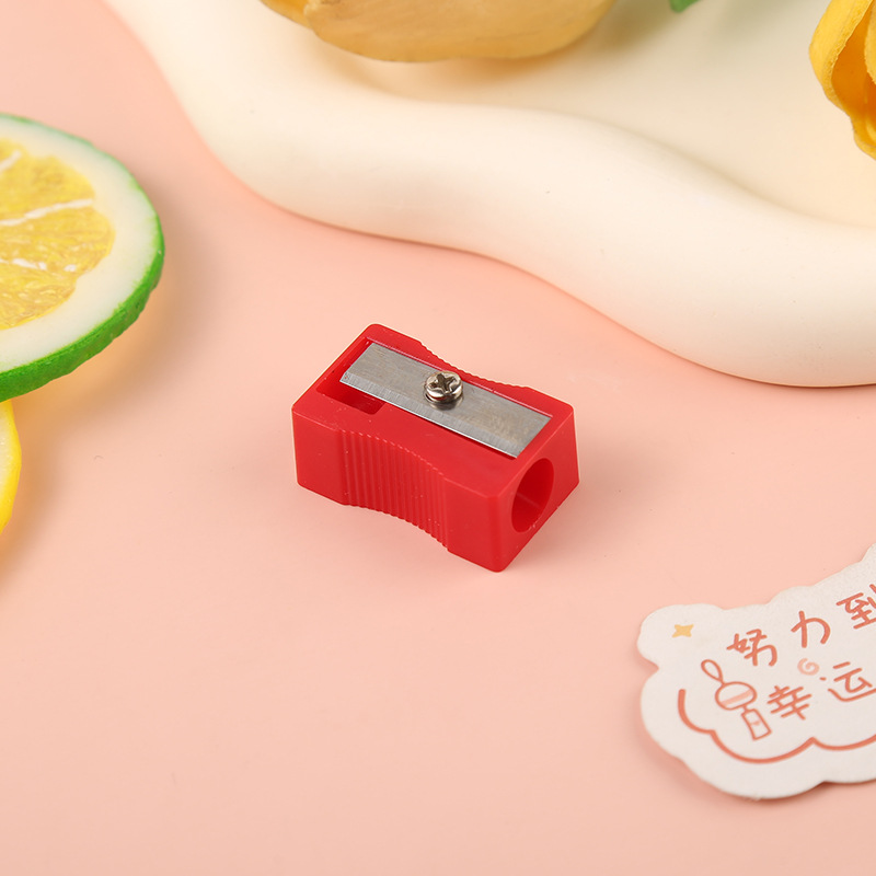 Picture of Single Hole Small Square Pencil Sharpener Small Pencil Sharpener Pencil Sharpener Primary School Student Stationery Wholesale Kindergarten Small Prizes