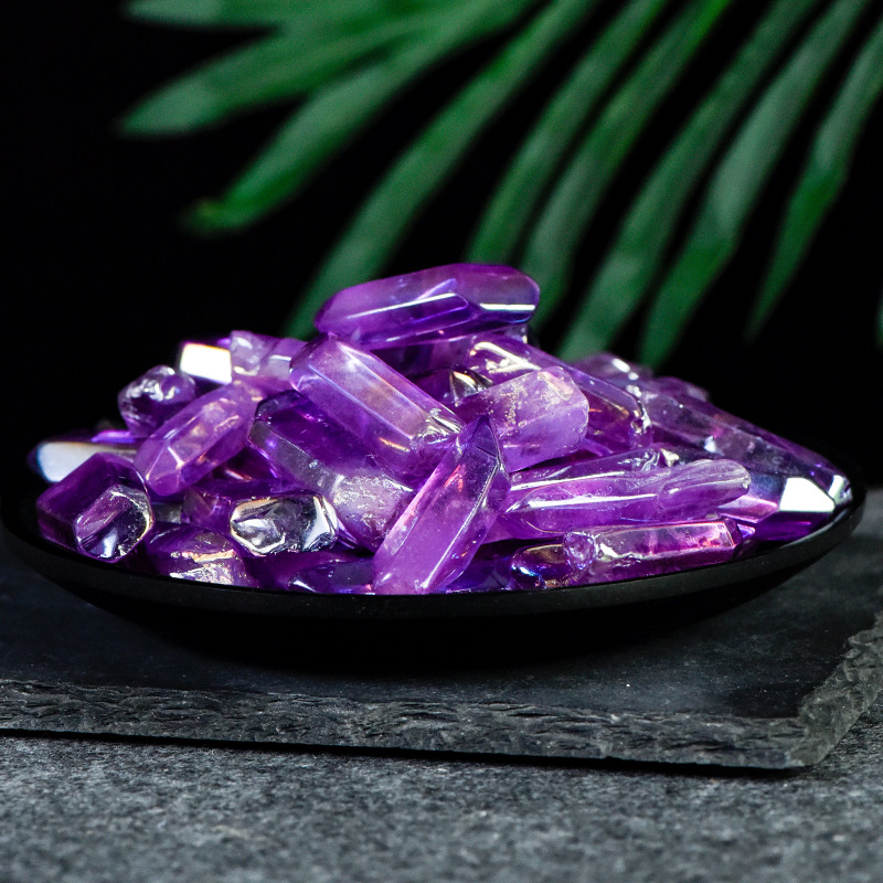 Picture of Spot wholesale Crystal raw stone aromatherapy stone scented stone natural powder Crystal Green fluorite amethyst Citrine Crystal Stone
