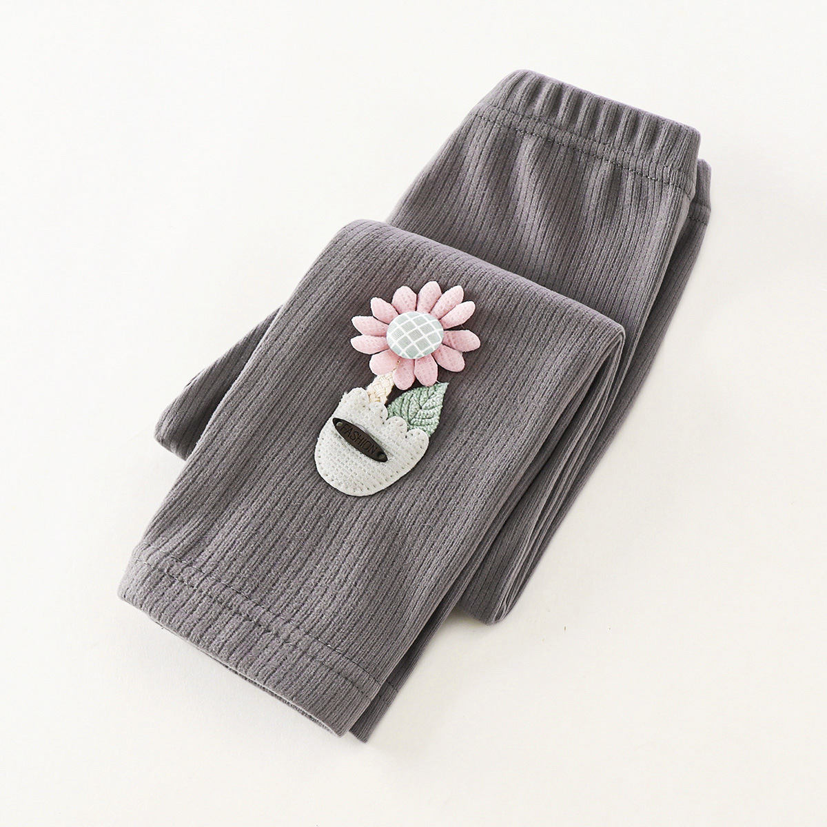 Picture of Children's Leggings Autumn New 2024 Girls Velvet Thin Baby Outer Lace Trousers Girls Pants