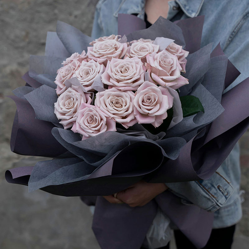 Picture of Milk Cotton Lined Paper Waterproof Removable Large Flower Wrapping Paper Bouquet Wrapping Paper Gift Tissue Paper Wholesale