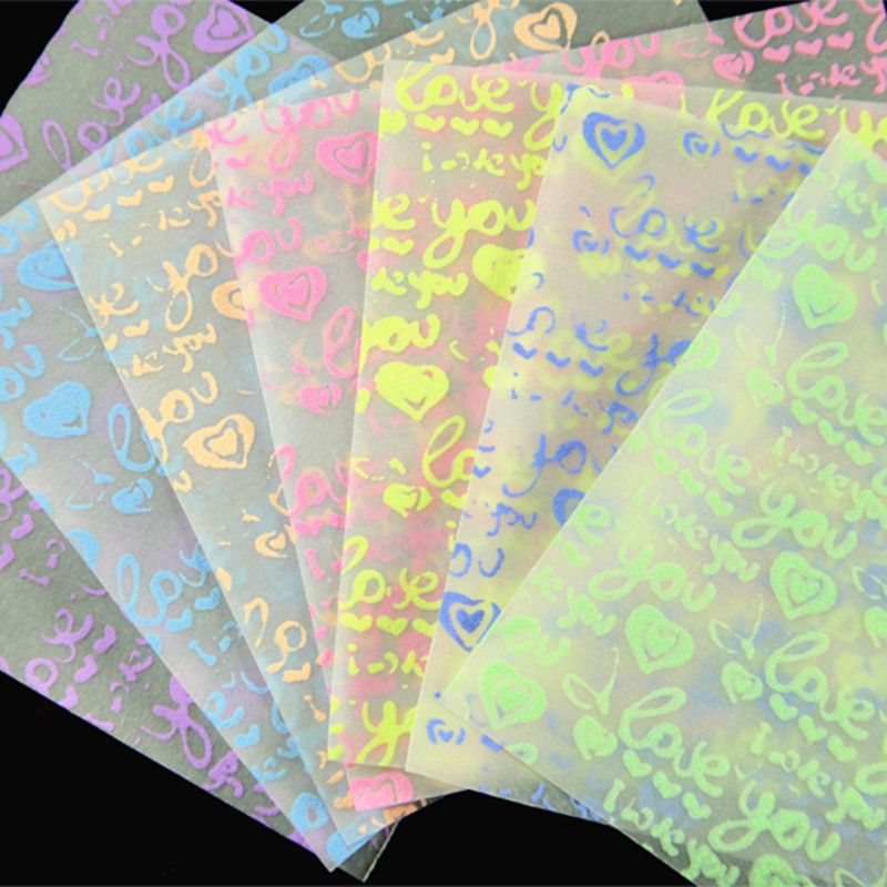 Picture of Luminous Twelve Constellations Starry Sky Paper Love Paper Crane Rose DIY Luminous Heart Origami Square Star Paper