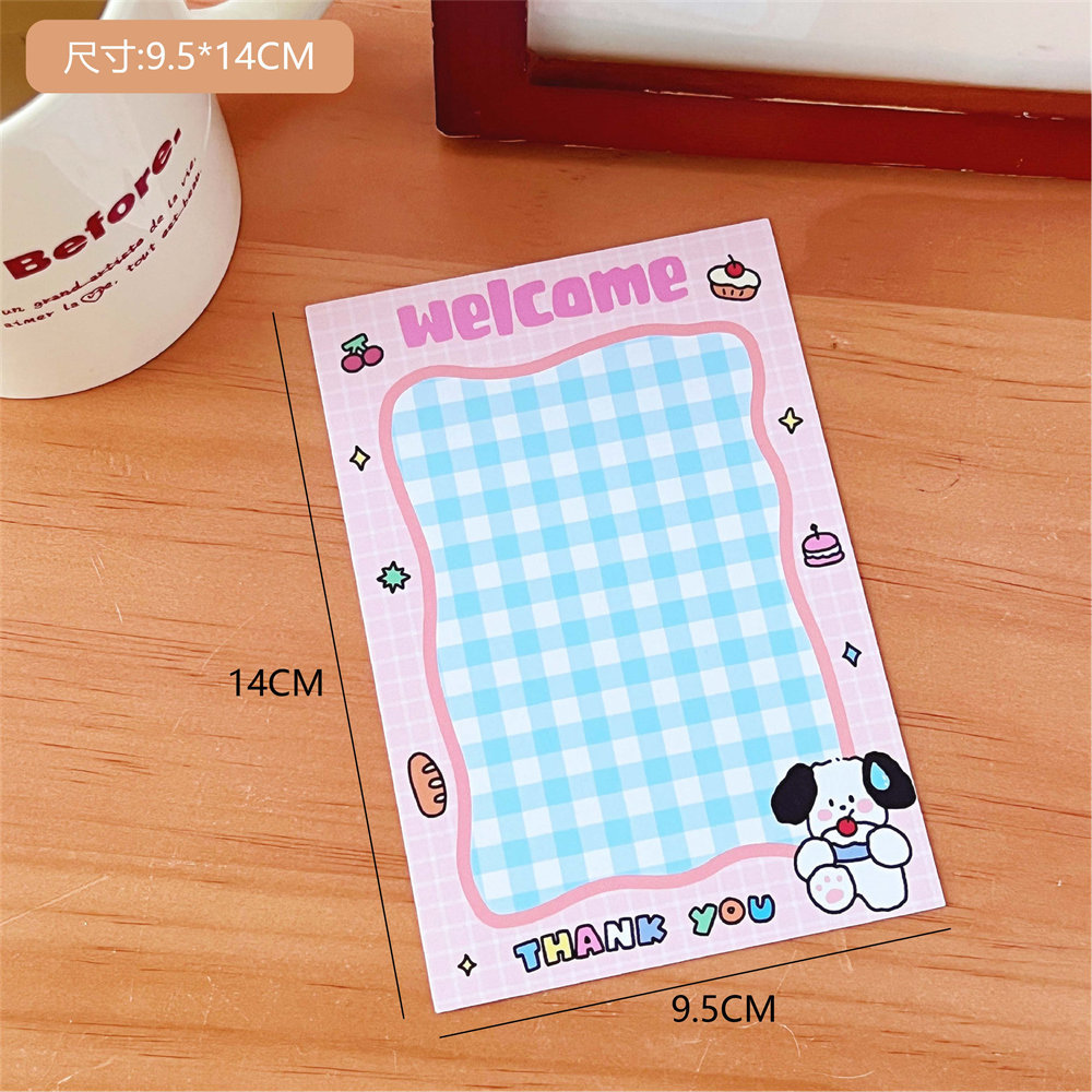 Picture of Original puppy card head back card packaging card set out card shipping accessories gift baking biscuit packaging card