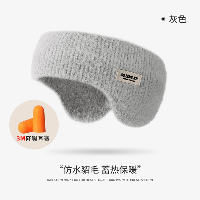 Picture of New Winter Ski Earmuffs for Men, Outdoor Sports and Cycling, Windproof Double-Layer Warm Head-Mounted Back-Worn Cross-Border