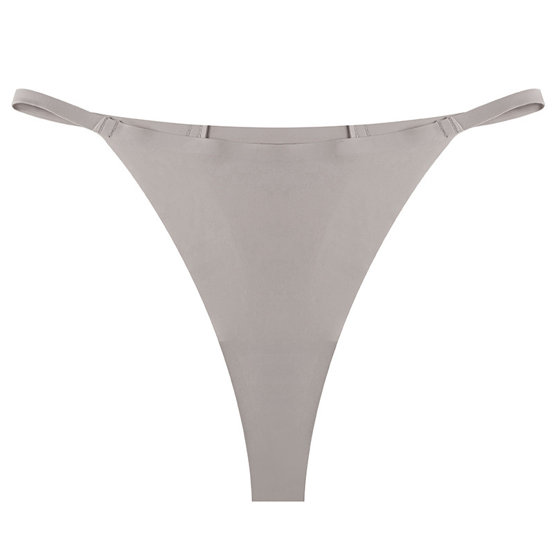 Picture of Cross-border supply underwear sports one-piece T-pants ice silk breathable quick-drying low waist seamless sexy thin thong